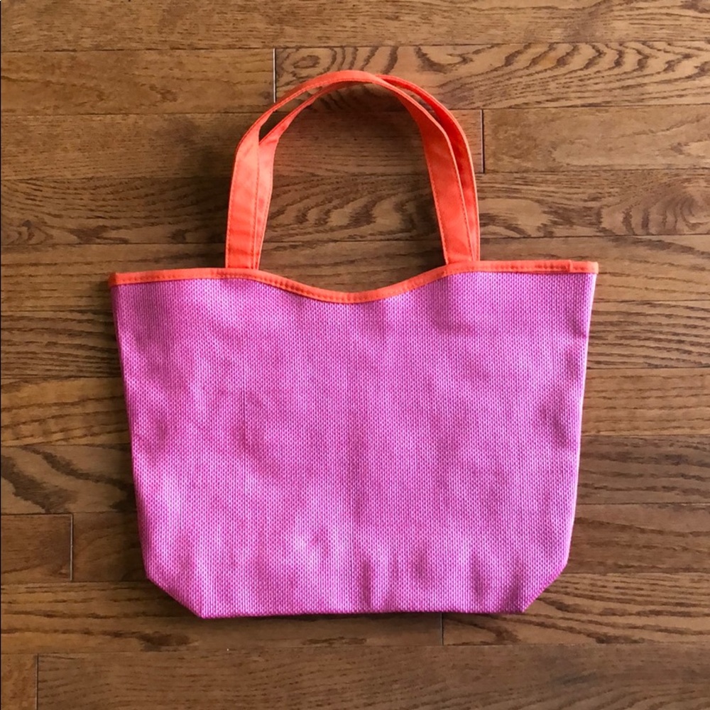 NWOT Lancôme Tote in Pink and Orange!